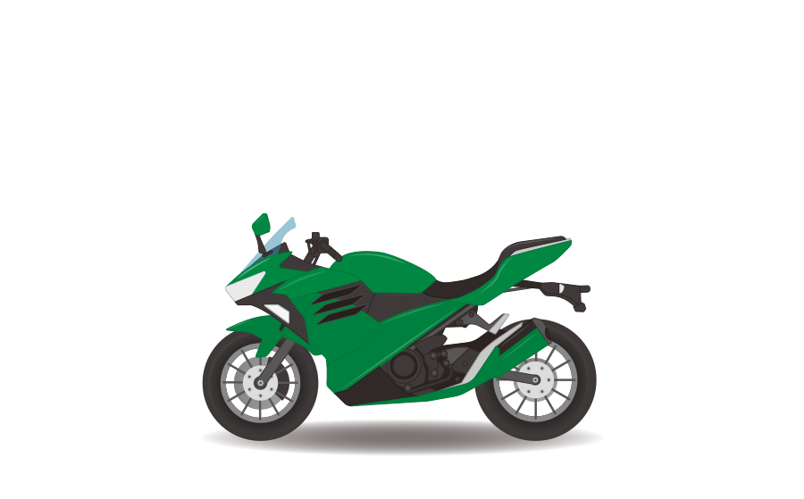 スポーツバイク-緑色